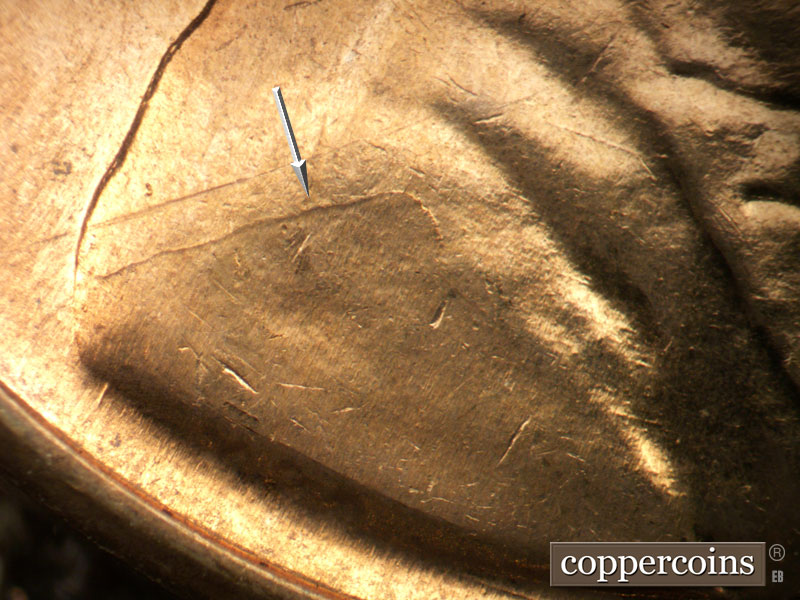 Die-stage C marker on 1959D•1MM•125 (1959 Repunched Mint Mark).