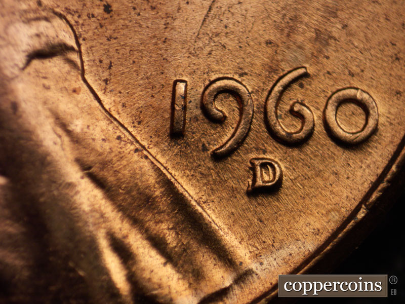 Die-stage A marker on 1960D•1MM•005 showing Date for reference.