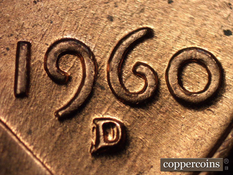 Die-stage C marker on 1960D•1MM•005 showing DAte for reference.