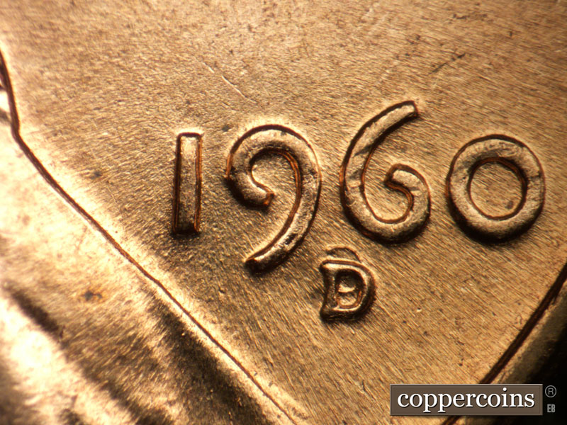 Die-stage B marker on 1960D•1MM•013 showing Date for reference.