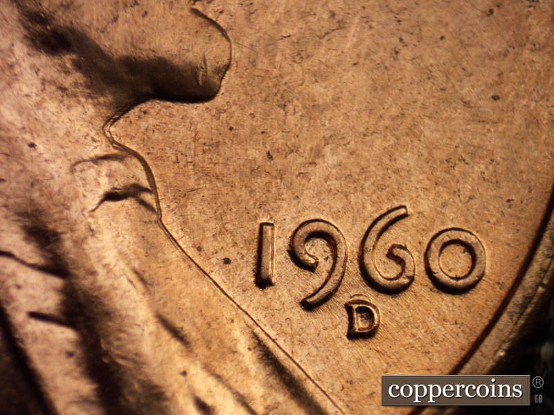 Die-stage A marker on 1960D•1MM•016 showing Date for reference.