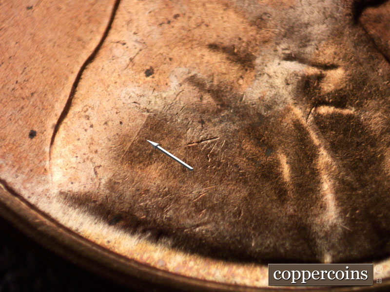 Die-stage C marker on 1960D•1MM•020 showing Die crack on shoulder.