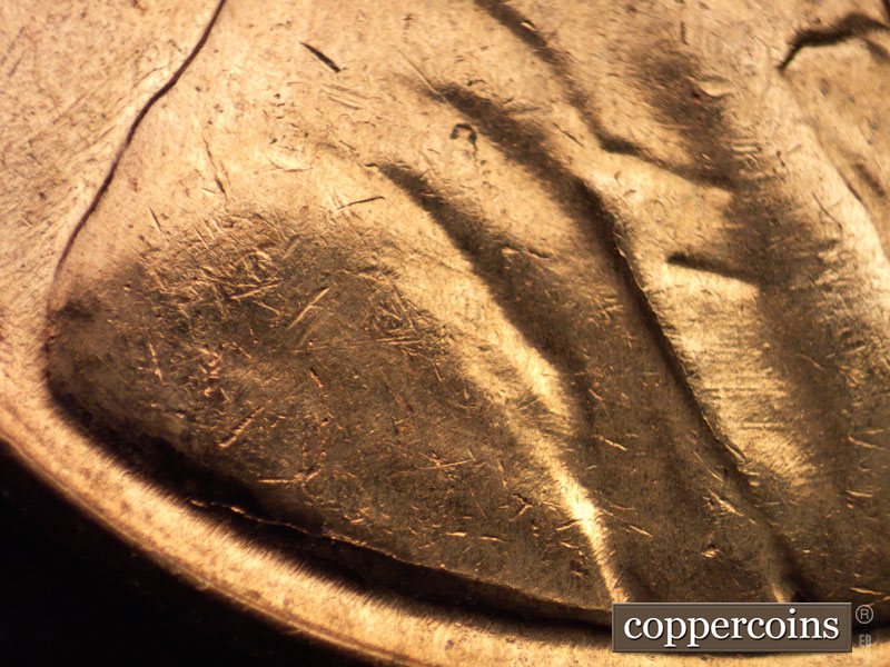 Die-stage C marker on 1960D•1MM•025 showing Die crack through VDB.