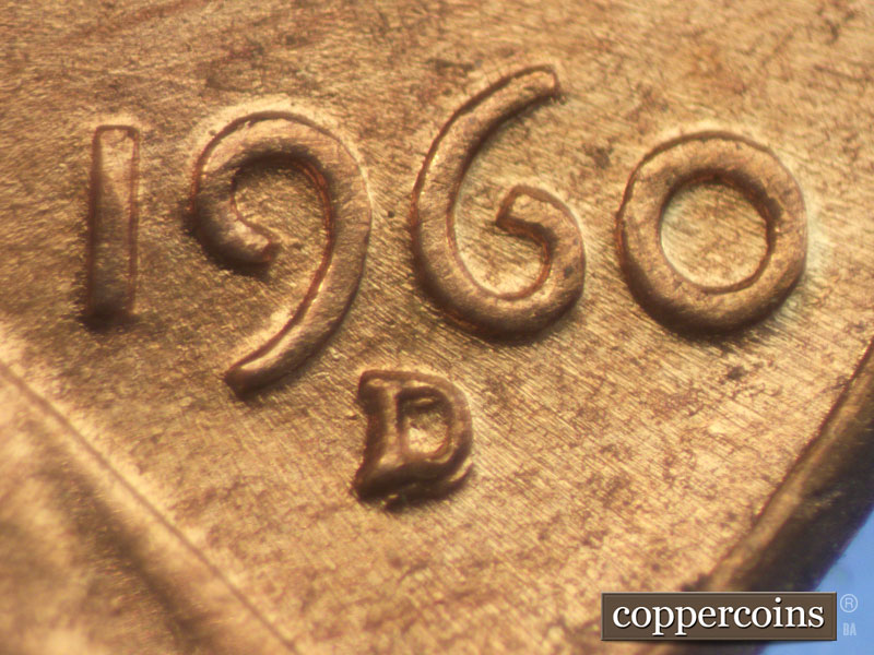 Die-stage B marker on 1960D•1MM•049 showing Date for reference.
