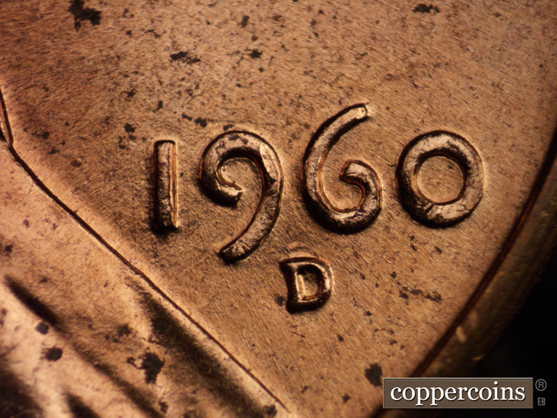 Die-stage A marker on 1960D•1MM•064 showing Date for reference.