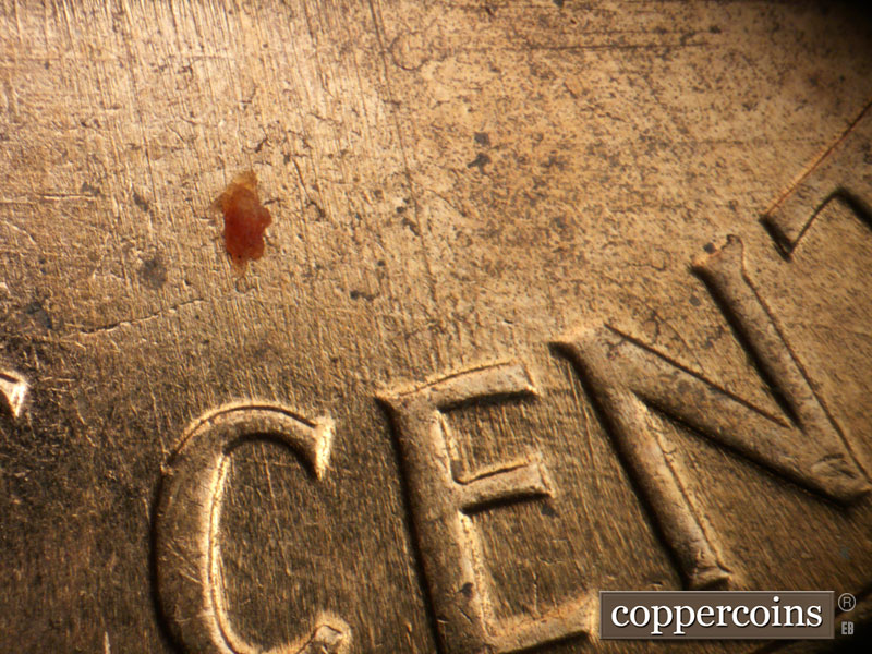 Die-stage C marker on 1960D•1MM•082 (1960 Repunched Mint Mark).