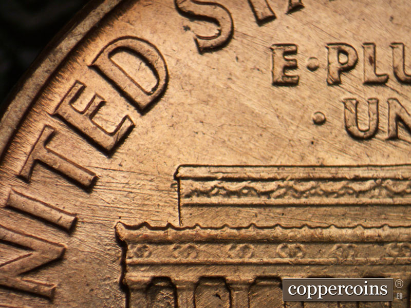 Die-stage A marker on 1960D•1MM•120 (1960 Repunched Mint Mark).