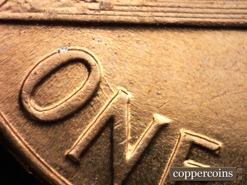 Die-stage C marker on 1960D•1MM•142 (1960 Repunched Mint Mark).