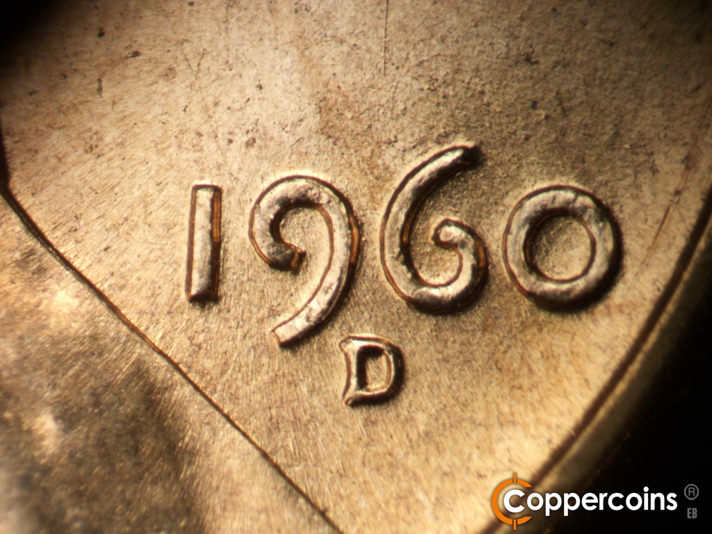 Die-stage A marker on 1960D•1MM•173 showing Date for reference.