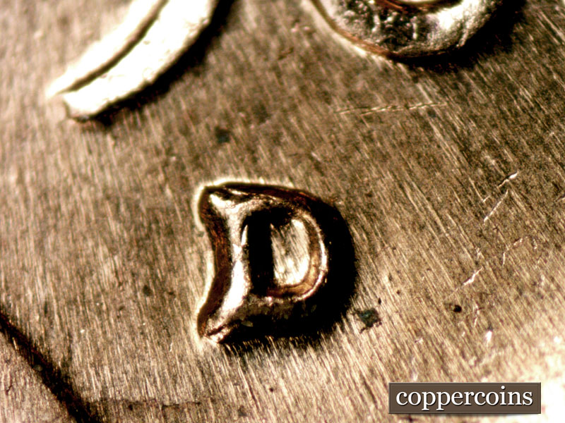 1960 Lincoln cent obverse, CopperCoins die 1960D•1MM•189.