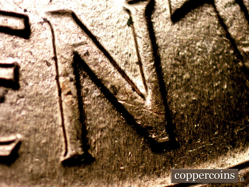 Die-stage B marker on 1960D•1MM•189 (1960 Repunched Mint Mark).