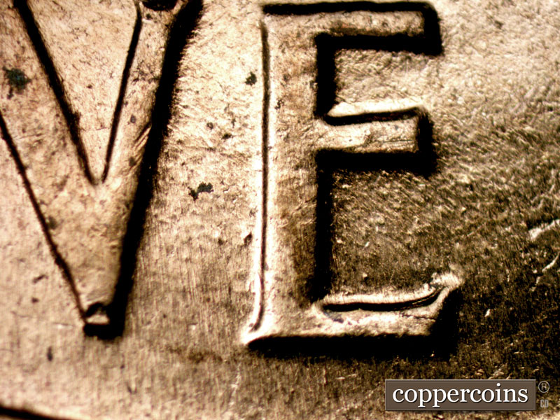 Die-stage B marker on 1960D•1MM•189 (1960 Repunched Mint Mark).
