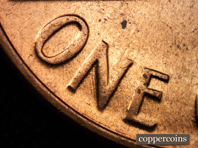 Die-stage C marker on 1960D•1MM•198 (1960 Repunched Mint Mark).