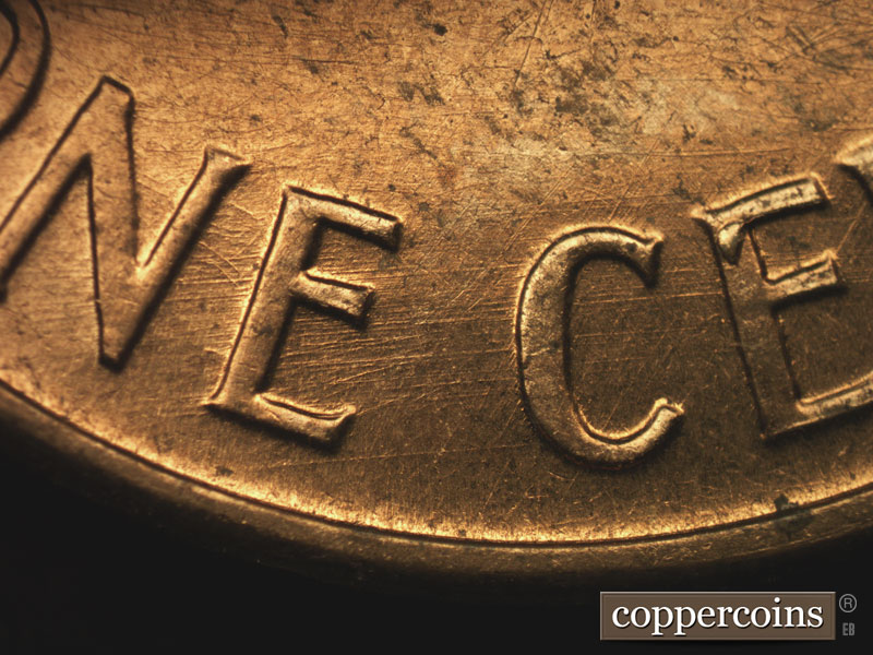 Die-stage B marker on 1960D•1MM•202 (1960 Repunched Mint Mark).