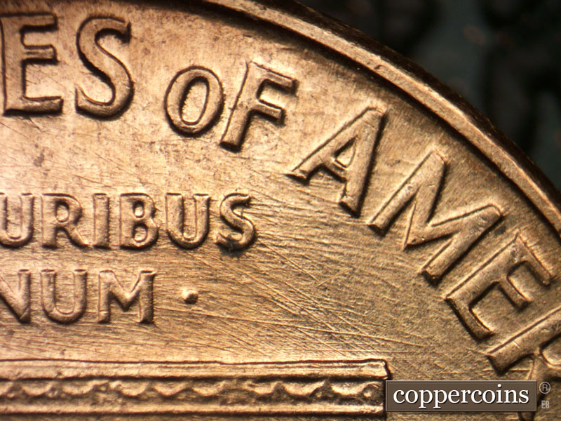 Die-stage C marker on 1960D•1MM•205 (1960 Repunched Mint Mark).
