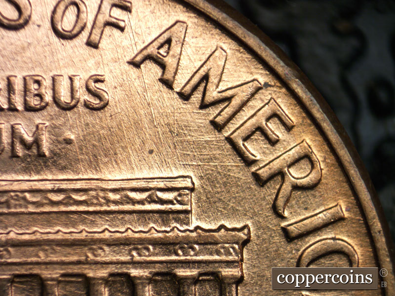 Die-stage C marker on 1960D•1MM•207 (1960 Repunched Mint Mark).