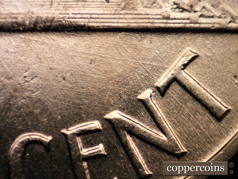 Die-stage B marker on 1960D•1MM•215 (1960 Repunched Mint Mark).