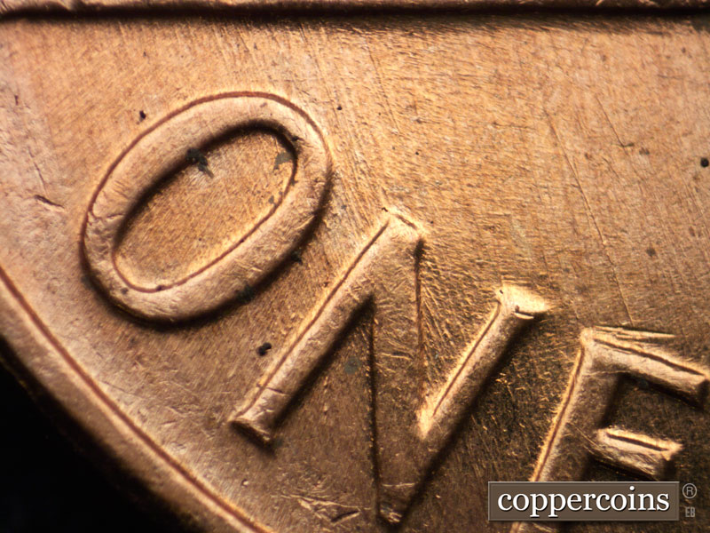Die-stage B marker on 1960D•1MM•225 (1960 Repunched Mint Mark).