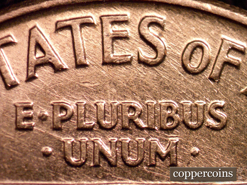Die-stage B marker on 1960D•1MM•238 (1960 Repunched Mint Mark).