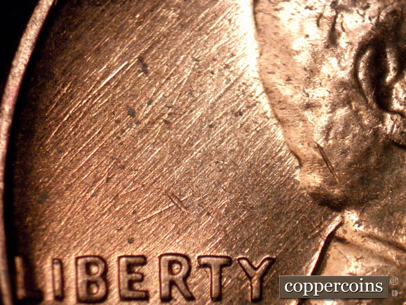 Die-stage C marker on 1960D•1MM•242 (1960 Repunched Mint Mark).