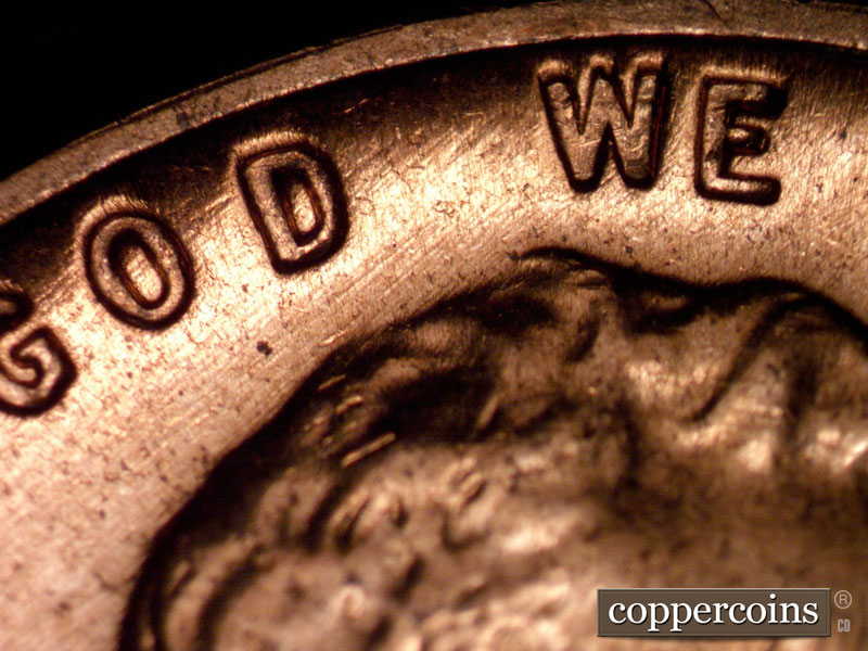 Die-stage C marker on 1960D•1MM•242 (1960 Repunched Mint Mark).