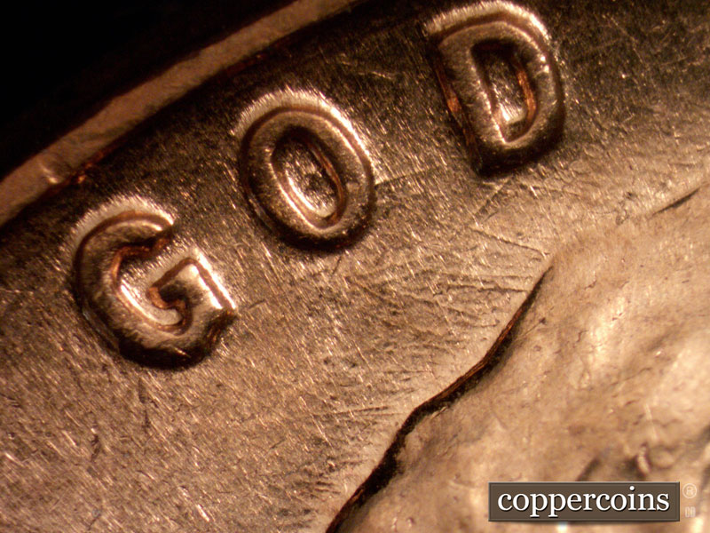 Die-stage B marker on 1960D•1MM•262 (1960 Repunched Mint Mark).