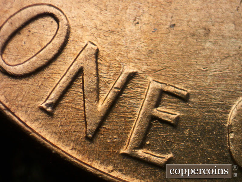 Die-stage C marker on 1960D•1MM•266 (1960 Repunched Mint Mark).