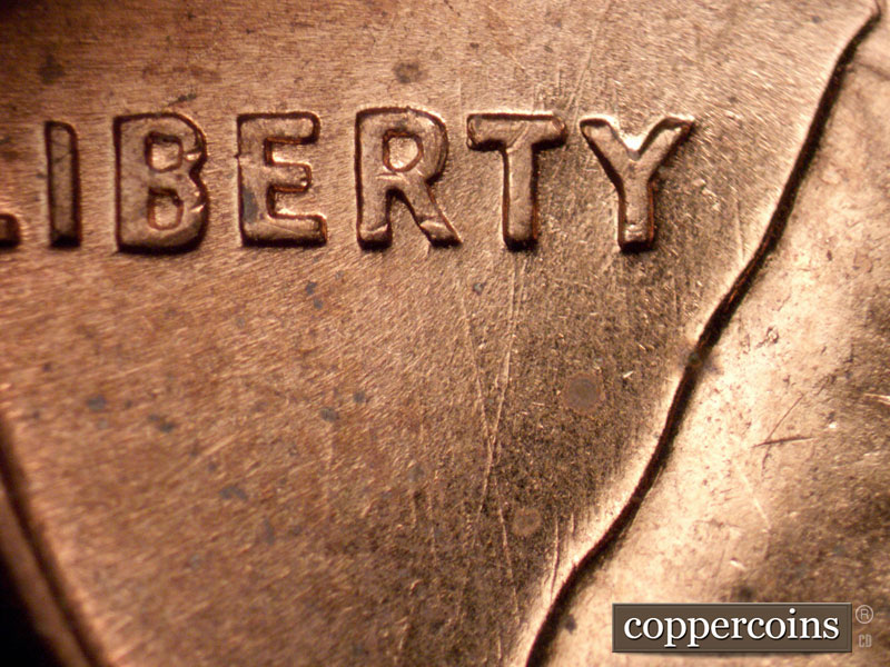 Die-stage B marker on 1960D•1MM•270 (1960 Repunched Mint Mark).