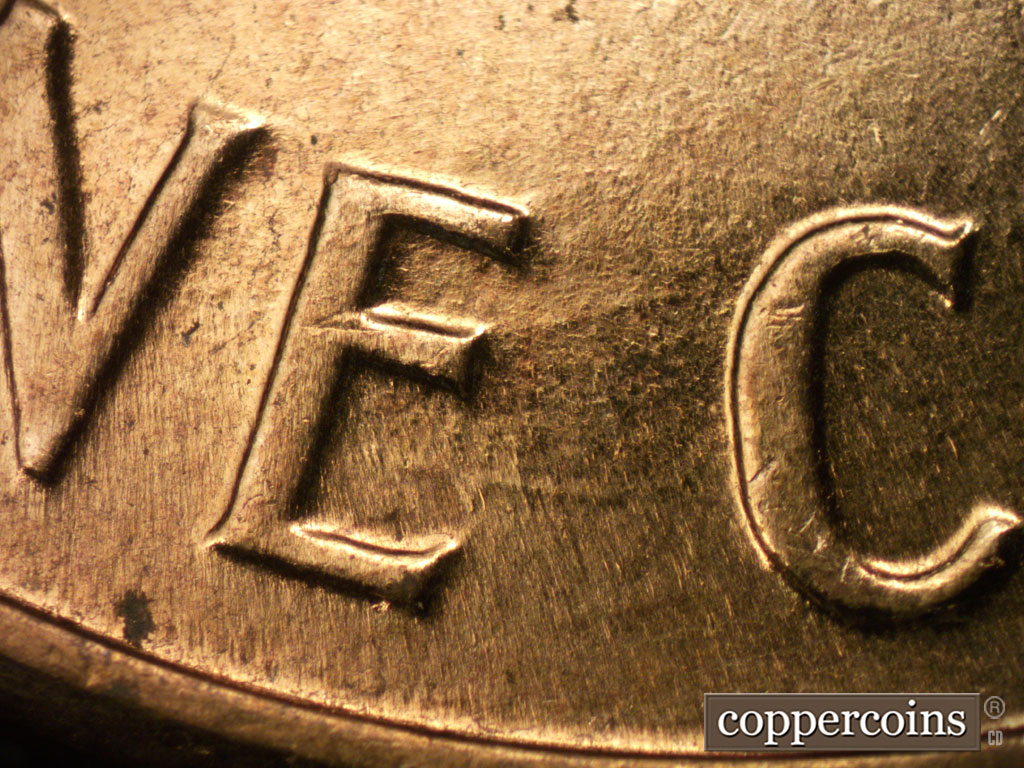 Die-stage C marker on 1960D•1MM•273 (1960 Repunched Mint Mark).