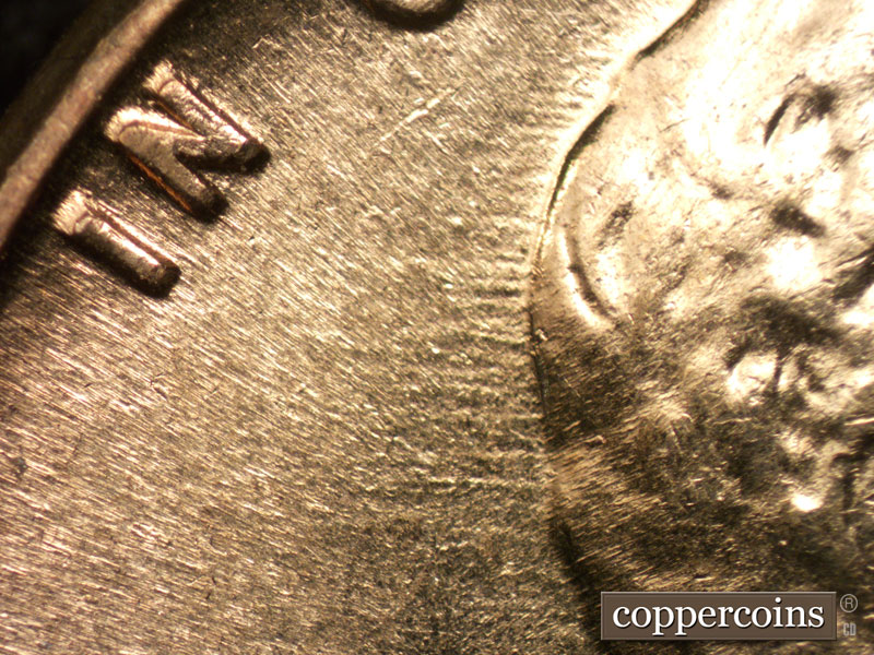 Die-stage C marker on 1960D•1MM•274 (1960 Repunched Mint Mark).