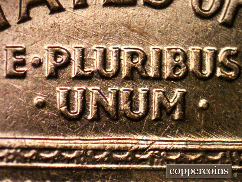 Die-stage C marker on 1961D•1MM•002 (1961 Repunched Mint Mark).