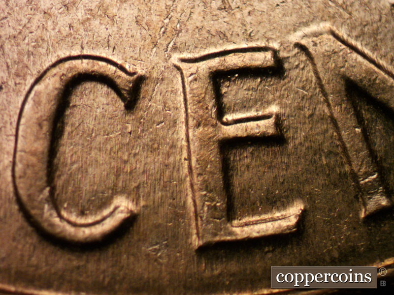 Die-stage C marker on 1961D•1MM•002 (1961 Repunched Mint Mark).