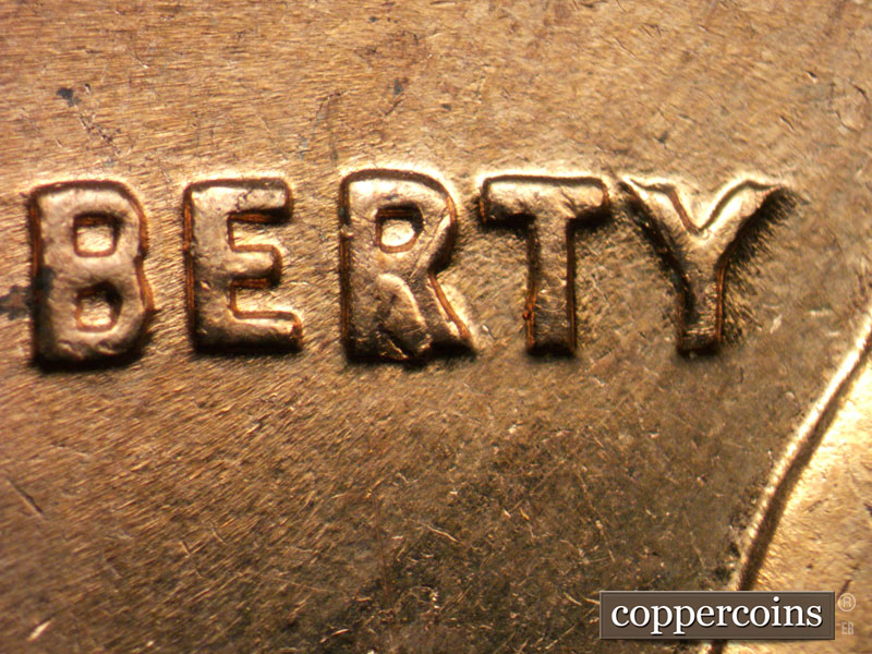 Die-stage C marker on 1961D•1MM•004 (1961 Repunched Mint Mark).