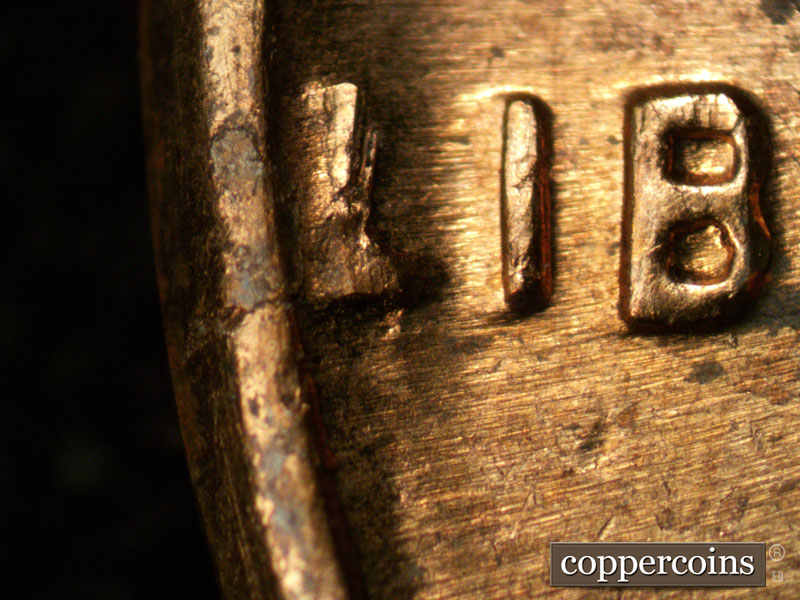 Die-stage C marker on 1961D•1MM•016 (1961 Repunched Mint Mark).