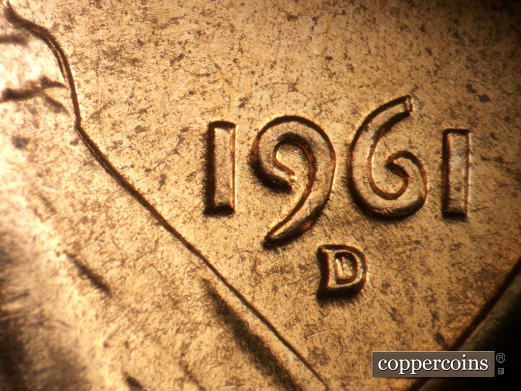 Die-stage B marker on 1961D•1MM•035 showing Date for reference.