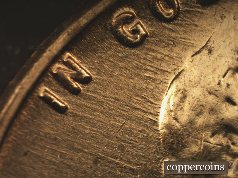 Die-stage C marker on 1961D•1MM•061 (1961 Repunched Mint Mark).