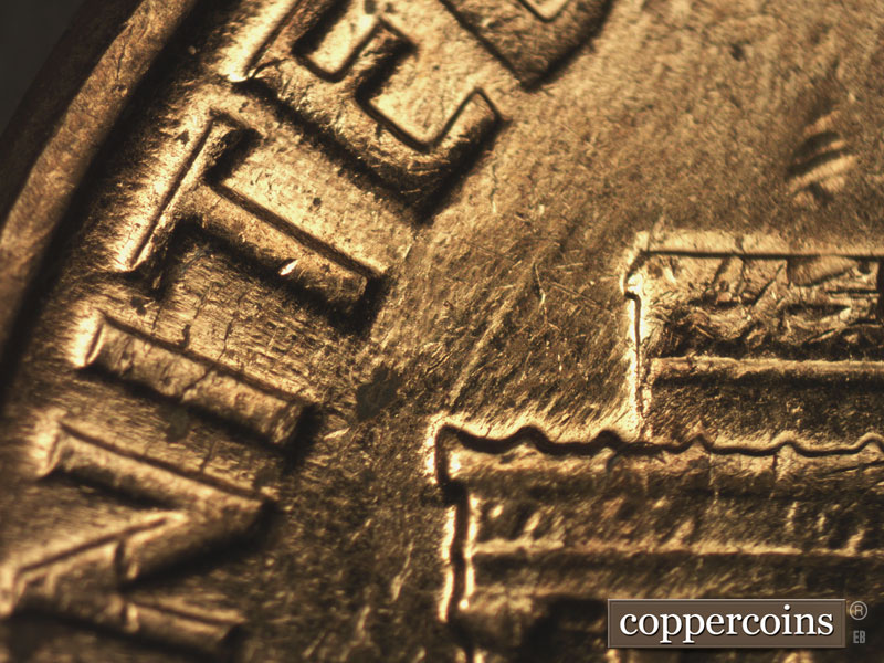 Die-stage C marker on 1961D•1MM•076 (1961 Repunched Mint Mark).