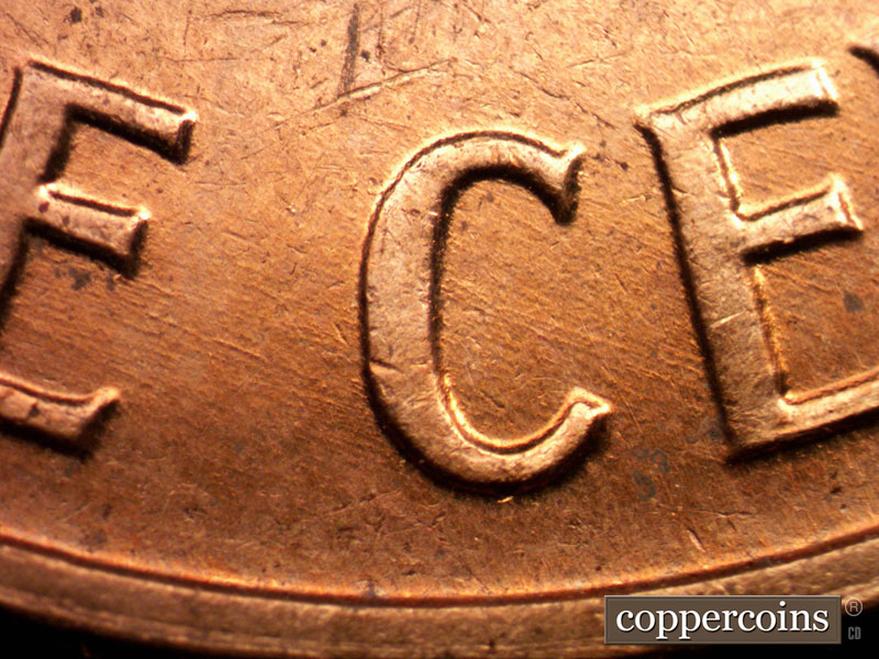 Die-stage A marker on 1961D•1MM•079 (1961 Repunched Mint Mark).