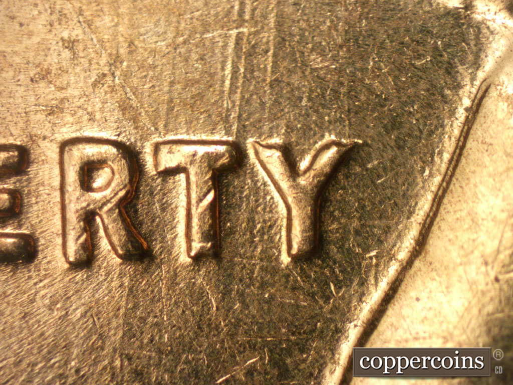 Die-stage B marker on 1961D•1MM•084 (1961 Repunched Mint Mark).