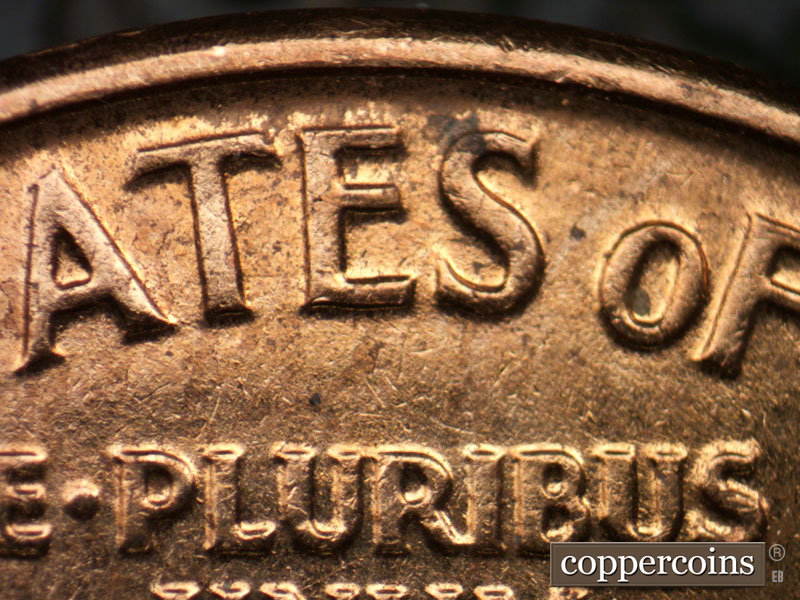 Die-stage C marker on 1961D•1MM•089 (1961 Repunched Mint Mark).