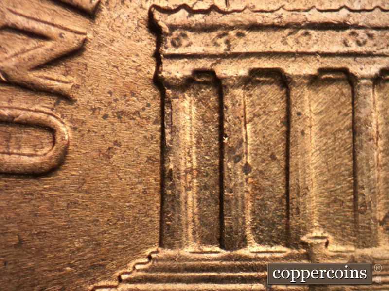 Die-stage C marker on 1961D•1MM•089 (1961 Repunched Mint Mark).