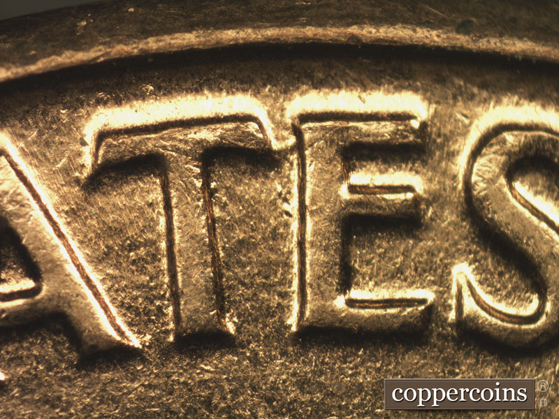 Die-stage C marker on 1961D•1MM•102 (1961 Repunched Mint Mark).