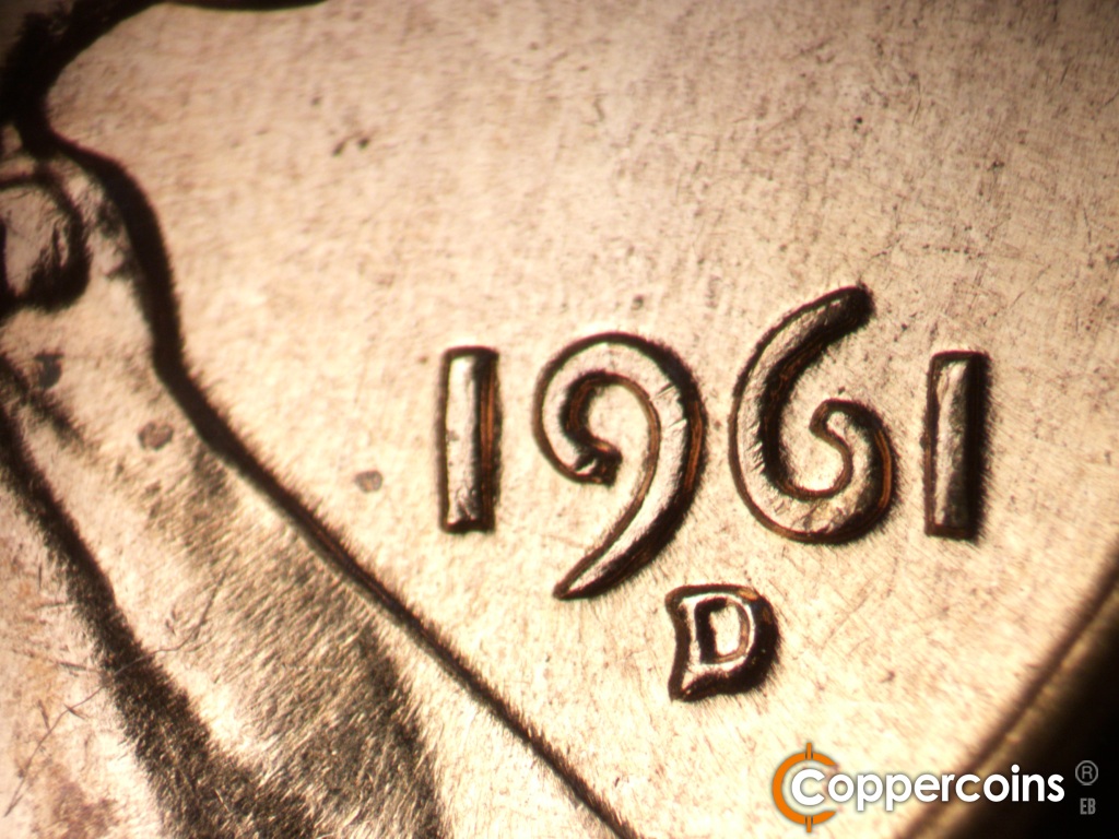 Die-stage B marker on 1961D•1MM•140 showing Date for reference.