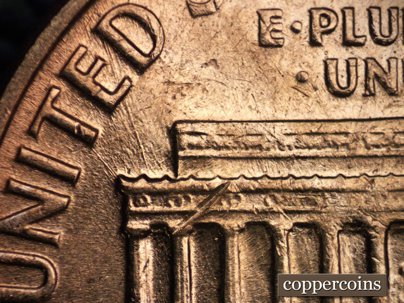 Die-stage B marker on 1962D•1MM•025 (1962 Repunched Mint Mark).