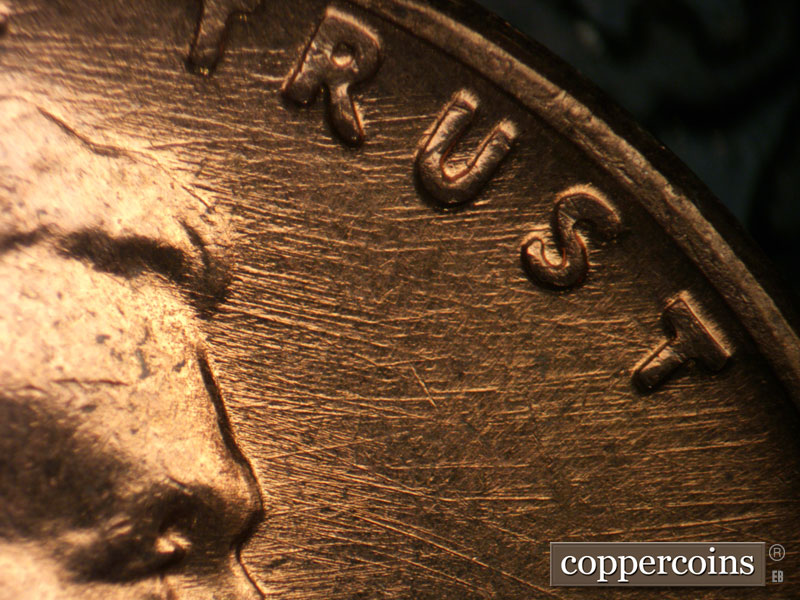 Die-stage B marker on 1962D•1MM•030 (1962 Repunched Mint Mark).