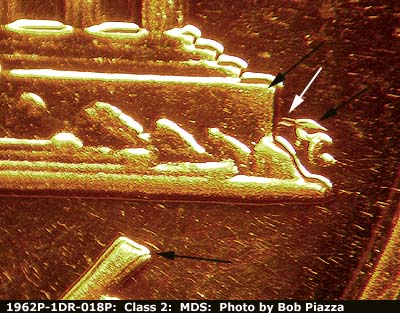 1962 Lincoln cent obverse proof, CopperCoins die 1962P•1DR•018P.