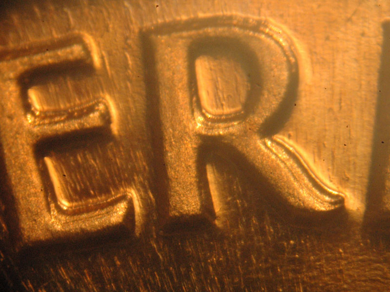 Die-stage B marker on 1962P•1DR•022P (1962 Doubled Die Reverse).