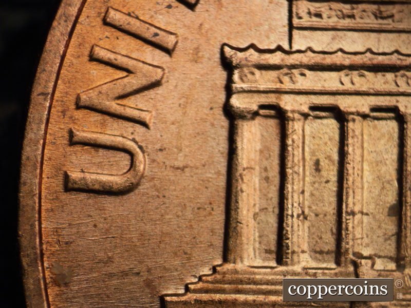 1962 Lincoln cent obverse, CopperCoins die 1962P•1DR•023.