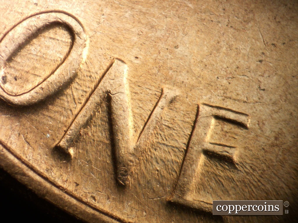 Die-stage C marker on 1963D•1MM•003 (1963 Repunched Mint Mark).