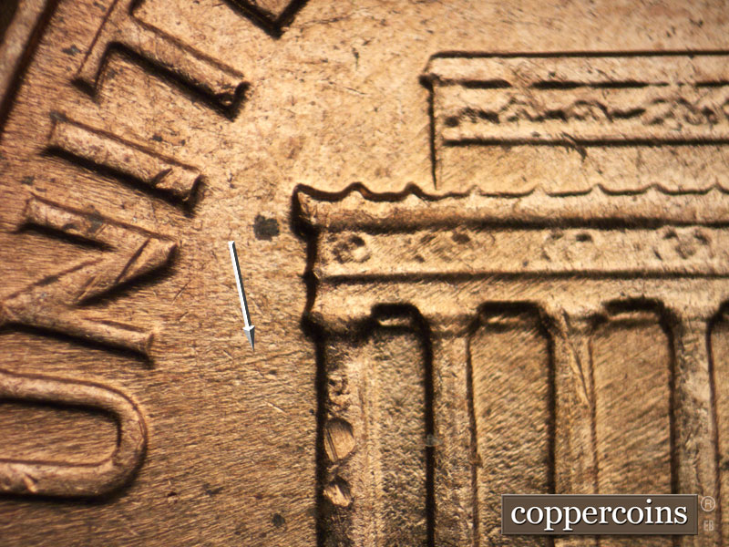 Die-stage C marker on 1963D•1MM•029 (1963 Repunched Mint Mark).